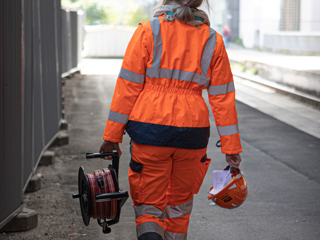 reportage photo professionnelle entreprise Safe Innov En gare