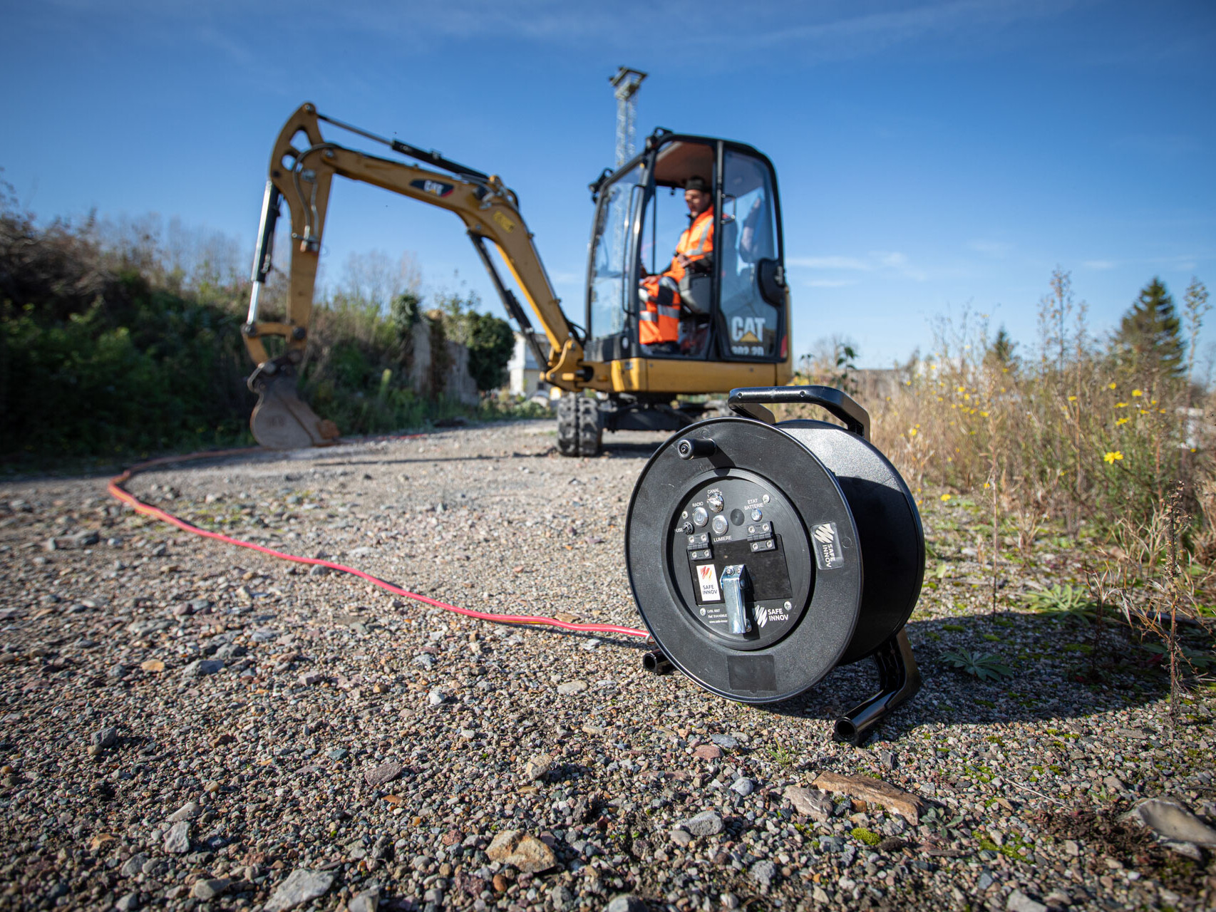 reportage photo professionnelle entreprise Safe Innov sur les chantiers